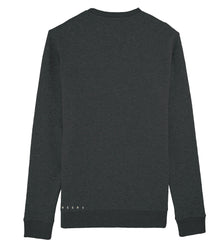 REER3 Unisex sweater, Dunkelgrau, Statement sweater, Print Pullover, Sustainable Unisex Fashion, Fair trade clothing, Eco-friendly, Fair, Made in Europe, Organic cotton, Recycled, Vegan, Female Empowerment, Homewear, Streetwear - Shop now - the wearness online shop - ETHICAL LUXURY FASHION