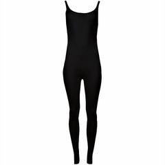 STUDIO 163 Jumpsuit, gestrickt in feinem Rippenmuster, schwarz, fair, nachhaltig