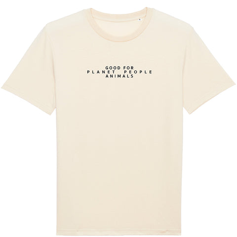 REER3 Unisex Statement T-Shirt, Beige, Shirts, Oberteile, Kurzärmliges Shirt, Tops, Sustainable Fashion, Fair trade clothing, Eco-friendly, Fair, Made in Europe, Organic cotton, Recycled, Vegan, Female Empowerment, Homewear, Streetwear - Shop now - the wearness online shop - ETHICAL LUXURY FASHION