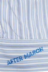 AFTER MARCH: Hemd, blau, mit Streifen, Baumwolle, organische Baumwolle, fair, nachhaltig, ökologisch