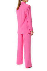 AGGI Oversized rosa Blazer für Frauen | Jacke, fair, made in Europe, handgefertigt