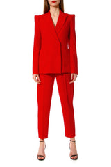 AGGI - futuristischer Blazer, rot, Frauen, fair, nachhaltig, ökologisch